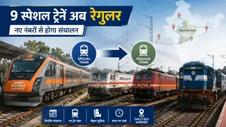 Rail News: 9 स्पेशल ट्रेनें अब बनेंगी रेगुलर, 4 अमृत भारत समेत बदलेंगे ट्रेन नंबर