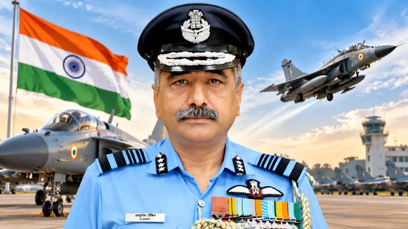 Air Marshal Ashutosh Dixit होंगे नए IAF Chief: 31 अक्टूबर को संभालेंगे कमान, 3500+ घंटे उड़ान का अनुभव