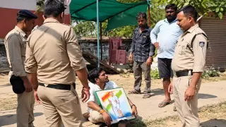 APSU में NSUI की भूख हड़ताल शुरू होते ही हटाया टेंट: जिलाध्यक्ष पंकज उपाध्याय समेत कार्यकर्ता हिरासत में; 3 दिन का अल्टीमेटम