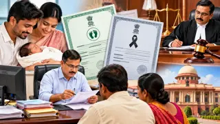 जन्म-मृत्यु पंजीयन में देरी पर बदले नियम: एक से दो साल की देरी पर मजिस्ट्रेट, दो साल बाद कोर्ट का आदेश जरूरी