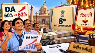 DA Hike पर दिवाली से पहले फैसला? 60% से 63% DA होने की उम्मीद, 8वें वेतन आयोग पर भी नजर