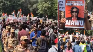 Delhi SIR Protest: बंगला साहिब के पास प्रदर्शन, CEC ज्ञानेश कुमार के इस्तीफे की मांग; पुलिस ने हिरासत में लिए लोग
