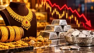 Gold Rate Today: सोना-चांदी की कीमतों में गिरावट, दिल्ली-मुंबई समेत बड़े शहरों के नए रेट जानें