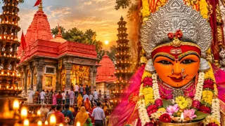 Harsiddhi Temple Ujjain: हरसिद्धि माता के दरबार में विक्रमादित्य की अनोखी आस्था, नवरात्रि में दीप स्तंभ बनते हैं आकर्षण