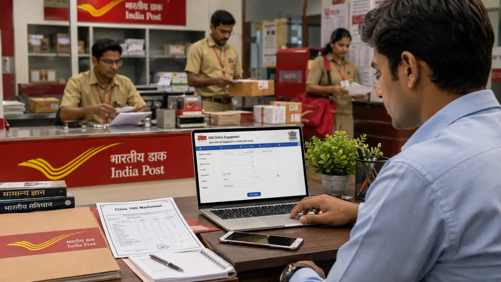 India Post GDS भर्ती 2026: पोस्ट ऑफिस में 10वीं पास के लिए 25000 पदों पर नौकरी, 31 अगस्त से रजिस्ट्रेशन; जानें योग्यता, फीस और चयन प्रक्रिया