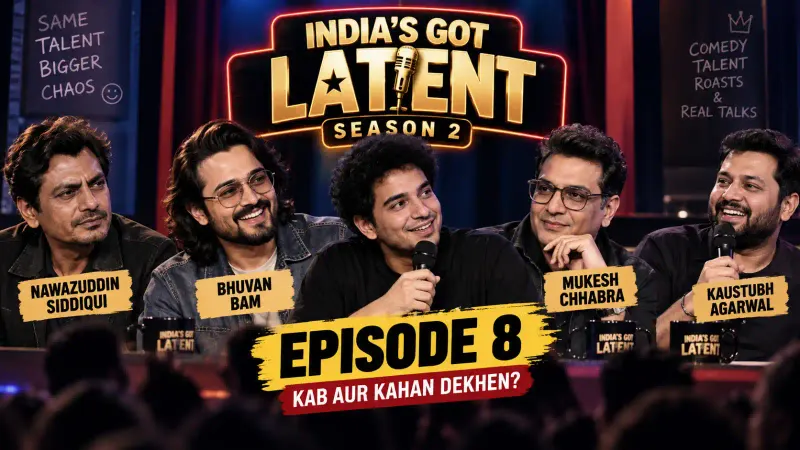 India’s Got Latent Season 2 Episode 8: Nawazuddin Siddiqui, Bhuvan Bam और Mukesh Chhabra की एंट्री; जानें कब और कहां देख पाएंगे Samay Raina का शो