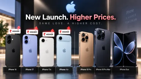 Apple का बड़ा Price Shock: iPhone 18 Pro, Pro Max और Duo लॉन्च होते ही पुराने iPhone हुए महंगे, iPhone 17 पर ₹17 हजार तक बढ़े दाम