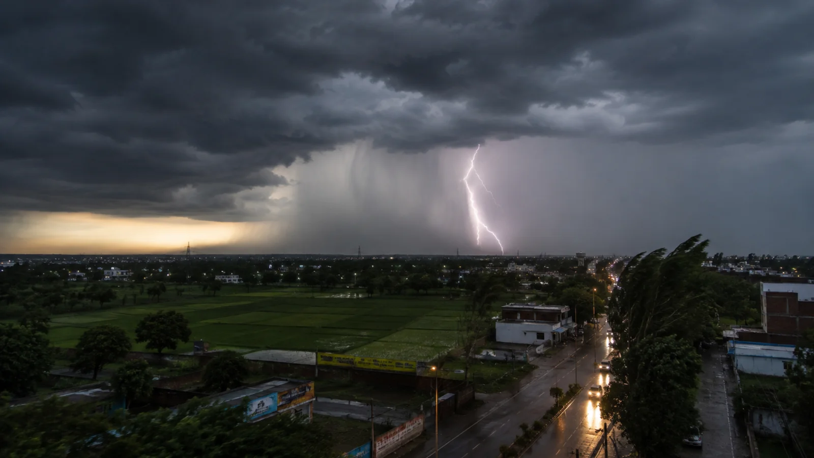 मध्यप्रदेश में भारी बारिश का अलर्ट: रीवा-मऊगंज समेत 15 जिलों में गरज-चमक और 40 किमी/घंटा की रफ्तार से तेज हवाओं का खतरा