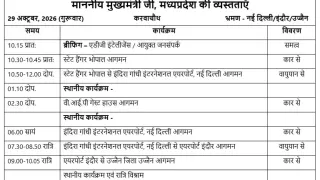 मोहन यादव का दिल्ली दौरा: दोपहर 12 बजे दिल्ली पहुंचेंगे CM, रात में उज्जैन में करेंगे विश्राम