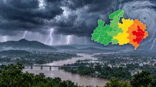 MP Weather Alert: चक्रवात अर्नब से 6 जिलों में भारी बारिश की चेतावनी, रीवा-सतना समेत कई इलाकों में बदलेगा मौसम