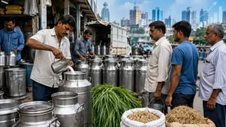 मुंबई में दूध ₹102 लीटर होगा: थोक भाव में ₹9 की बढ़ोतरी, चारा और पशु-पालन लागत बढ़ने का असर