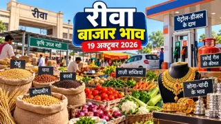 रीवा बाजार भाव 19 अक्टूबर: सोना-चांदी के दाम, पेट्रोल-डीजल और सब्जियों के रेट