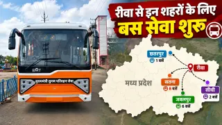 रीवा से 12 इंटरसिटी और 11 इंट्रासिटी बसें: सतना, जबलपुर, सीधी और छतरपुर के रूट में आज से होगा संचालन; 2 रुपए प्रति किमी तक किराया