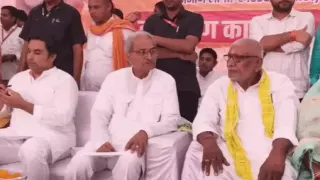 त्योंथर में तहसील भूमिपूजन के दौरान भाजपा में बवाल: शिलापट्टिका से नाम कटने पर पूर्व विधायक भड़के, समर्थकों में धक्का-मुक्की; सांसद मनाते रहे