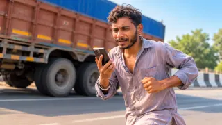 रीवा जेल से छूटते ही दौड़े यूट्यूबर मनीष पटेल: बोले- ‘जेल का फाटक छूट गया’; पोस्ट डिलीट कराने की अपील वाला वीडियो वायरल