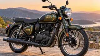 Royal Enfield Classic 350 में बड़ा बदलाव: ट्यूबलेस स्पोक व्हील के साथ आ सकती है बाइक, तस्वीरें आईं सामने
