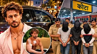 टाइगर श्रॉफ की कार पर फायरिंग के 15 घंटे बाद कोटा में 3 संदिग्ध पकड़े: पुलिस ने कहा, हमले की साजिश के एंगल से जांच