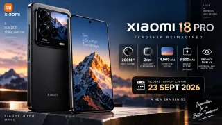 Xiaomi 18 Pro Launch: 23 सितंबर को आएगा नया फ्लैगशिप, 200MP Leica कैमरा और 8,500mAh Battery का दावा; Privacy Display भी खास